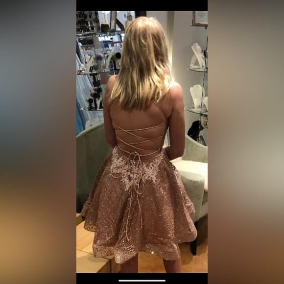 My grade 8 grad dress. I bought it in 2020 and only wore it once. - Picture 1 of 2